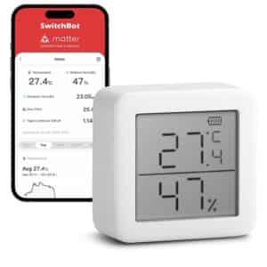 SwitchBotThermometerHygrometerInnenDigitalHygrometerBluetoothThermo HygrometermitAPPTaupunktVPDAbsoluteFeuchtigk2025 11 2011 27 16