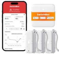 SwitchBotWLANHygrometerThermometerInnenAussen3PackwithHubMiniMatterIP65WasserdichterTemperatur undFeuchtigkeits2025 11 2010 31 41