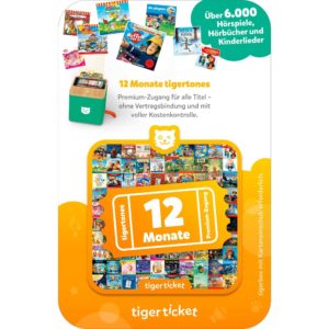 Tigermedia tigerticket 12 Monate H rbuch 1695795 1
