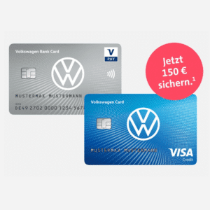 VW Girokonto mit 150 Startpraemie Titelbild