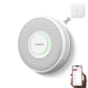 X SenseXS0B MR SmarterVernetzterRauchmeldermitSprachalarm
