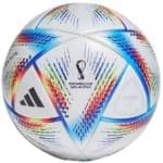 adidas Spielball Al Rihla Pro World Cup 2022 weiß/blau