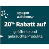amazon 20 rabatt auf warehouse deals