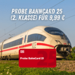 🚄 Probe BahnCard 25 für nur 9,99€ – für Deutschland-Ticket-Inhaber:innen