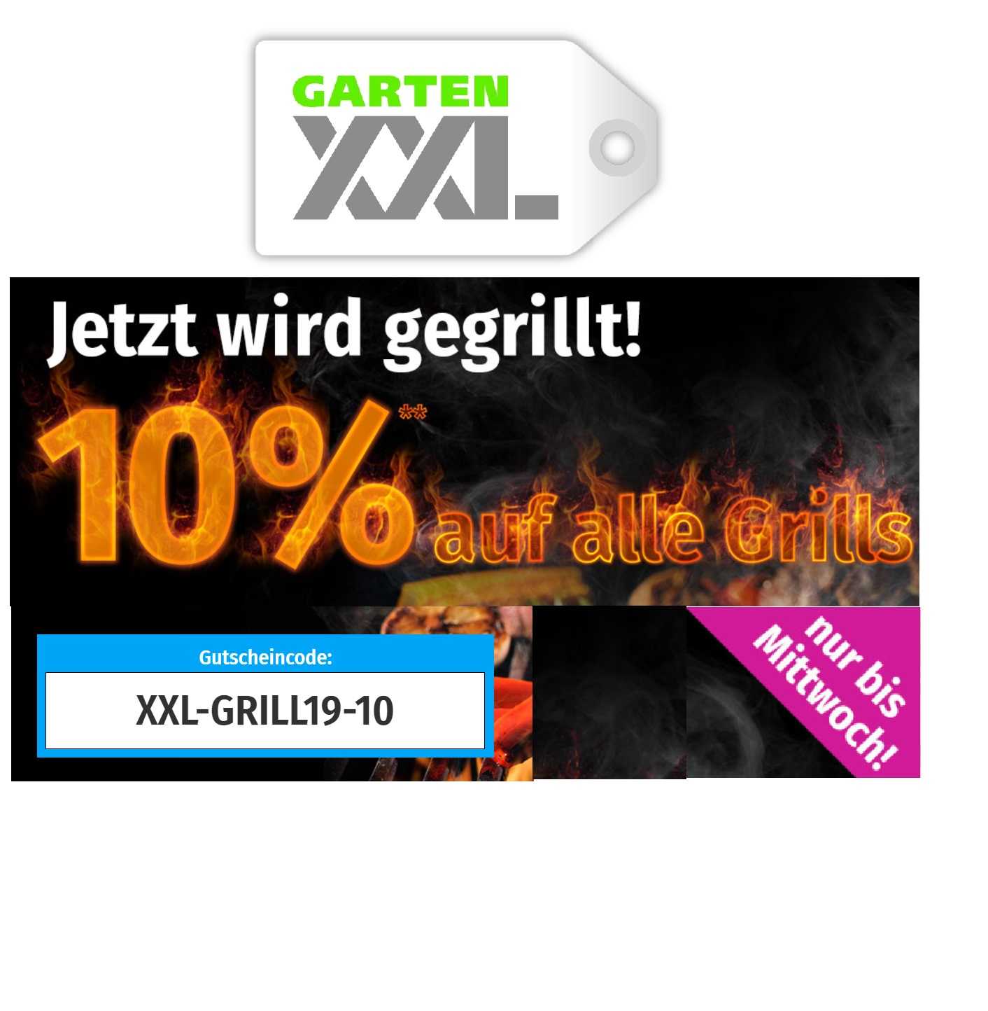 Garten Xxl Jetzt 10 Rabatt Auf Alle Grills Mytopdeals