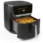 GOURMETmaxx Heißluftfritteuse - 7,5L, XXL, Airfryer Fritteuse, mit Farbdisplay, Touch