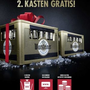 im september montags dienstags 2 kasten warsteiner gratis