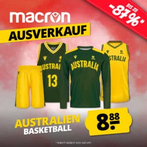 macron Australien Basketball Ausverkauf MOB DEU