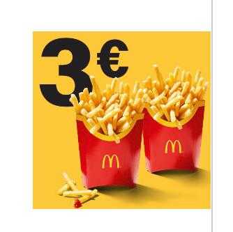 Mc Donalds App 2x Grosse Portion Pommes Fur 3 Mytopdeals