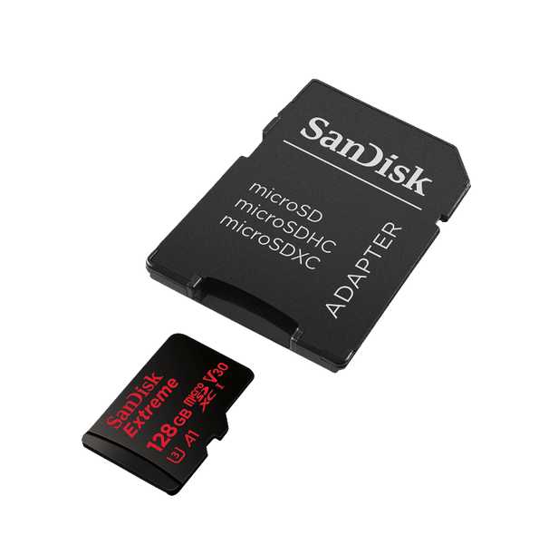 sandisk extreme micro sdxc speicherkarte 128 gb 100 mbs uhs class 1 fuer 39e statt 5111e 1