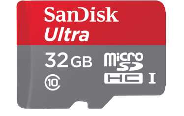 sandisk ultra 32 gb micro sdhc speicherkarte 80 mbs fuer 10e statt 1699e 1