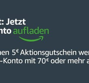 scaled 5 euro amazon gutschein 70 euro konto aufladen