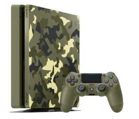sony playstation 4 1tb green camouflage call of duty wwii ltd edition fuer 288e statt 340e