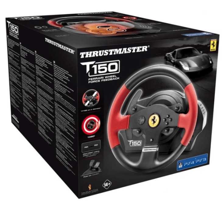 Thrustmaster T150 Ferrari Edition (Lenkrad inkl. 2